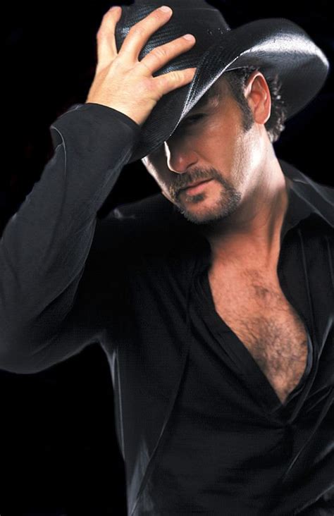 Country Superstar Tim Mcgraw Tipping His Stetson Hat The Inspiration