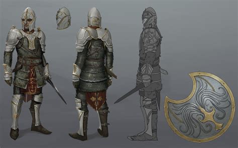 Mithril Armor Concept Image Skyblivion Mod For Elder Scrolls V