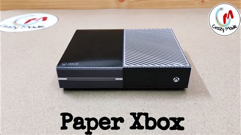 Make Easy Paper 3d Toy Model Of Microsoft Xbox Paper Model Of 3d Toy