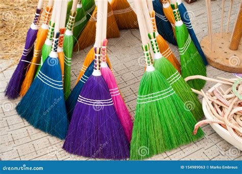 Brooms Editorial Stock Photo Image Of Cleanup Closeup 154989063