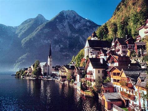 Hallstatt Austria By Puddlz On Deviantart