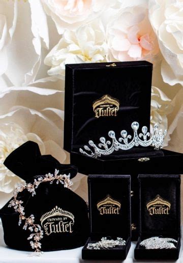 Midnight Black Bridal Headpiece And Tiaras Crowned By Juliet