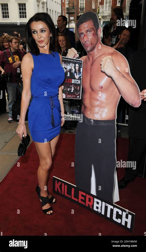 Yvette Rowland Arrives At The Uk Premiere Of Killer Bitch Starring Alex