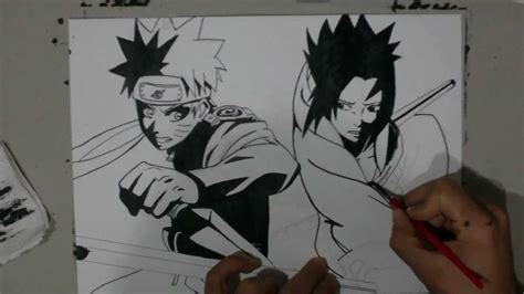 Only the best hd background pictures. How to draw Naruto vs Sasuke - YouTube