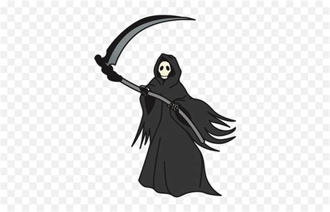 Grim Reaper Vector Image Grim Reaper Png  Emojigrim Reaper Emoji