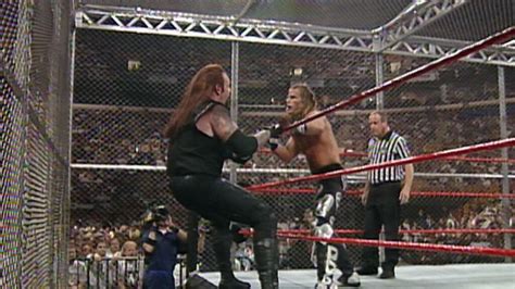 The Undertaker Vs Shawn Michaels Badd Blood 1997 Hell In A Cell