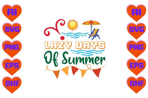 Lazy Days Of Summer Graphic By Imranhossen4u · Creative Fabrica