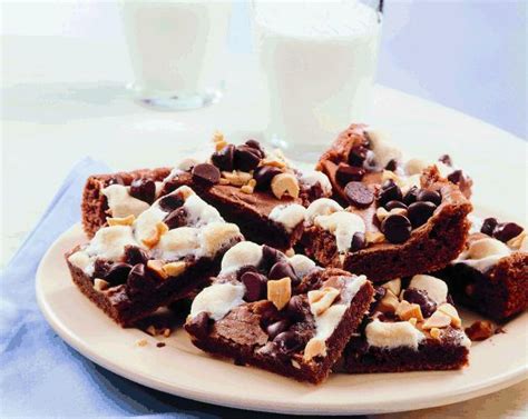 Drop spoonfuls of dough on a greased baking pan, and bake in a 425°f oven. Rocky Road Bars