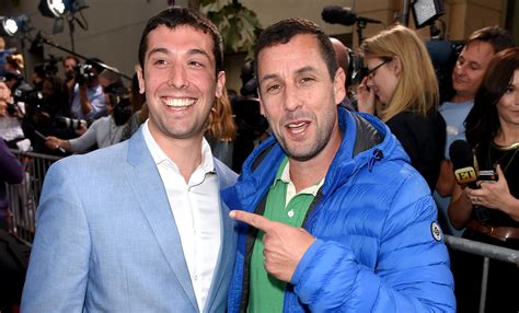 Adam Sandler took his doppelganger to the premiere of Netflix's The Do