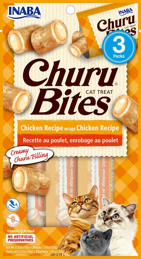 Inaba Churu Bites Chicken Recipe Wraps Chicken Recipe Cat Treat 105oz