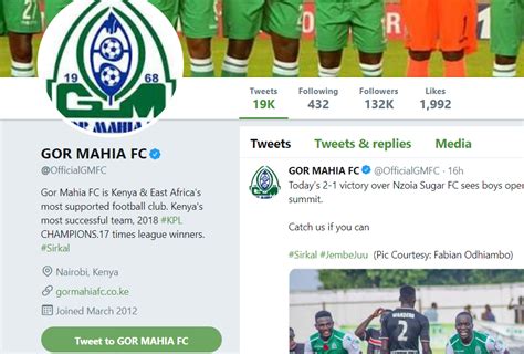 664 x 664 png 33 кб. Social media pages control causes tussle between Gor Mahia ...