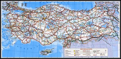 Türkiye Karayolları Haritası