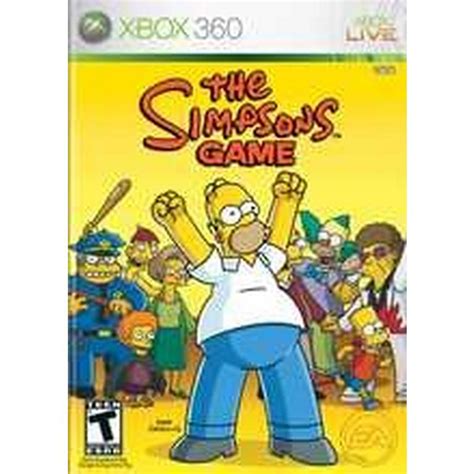 Trade In The Simpsons Game Xbox 360 Gamestop