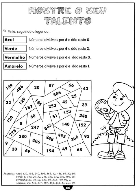 Atividades De Matemática Para O 5º Ano Ensinando Com Carinho