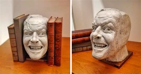 This The Shining Bookend Recreates The Infamous Here S Johnny Scene