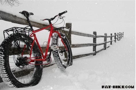 Wallpaper Wednesday Red Pugsley In The Snow Fat Bikecom