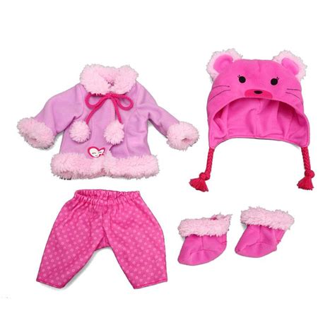 Baby Alive One Size Fits All Outfit Bear Coat Baby Alive Dolls