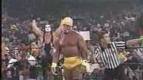 Goldberg Hulk Hogan Sting vs Kevin Nash Sid Vicious Vidéo