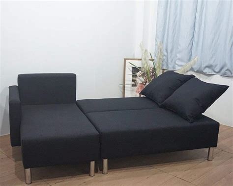 You lift the foot of the bed up and out from under the cushion via a handle and pull it out. Which Is The Best Sofa Bed For Everyday Use On The UK Market?