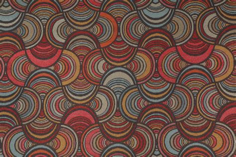 Speedway Tapestry Upholstery Fabric In Vintage