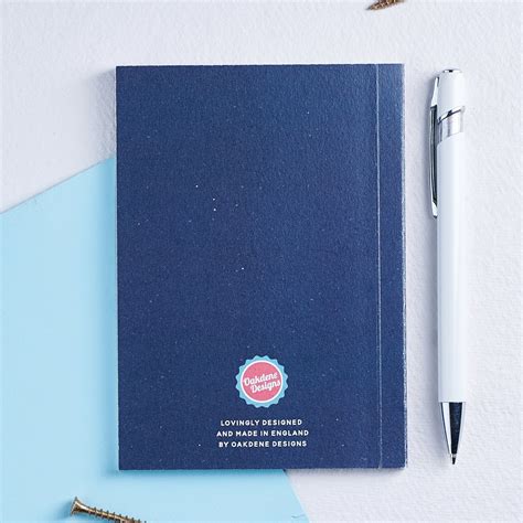 Personalised Pocket Diy Notebook