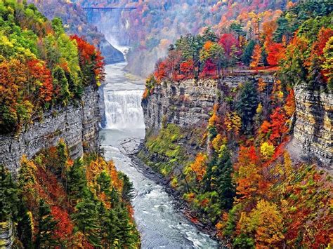 Amazing Panoramic Fall Scape Beautiful Sites Beautiful World