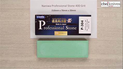 Naniwa Professional Chosera 400 Grit Stone Quick Look Youtube