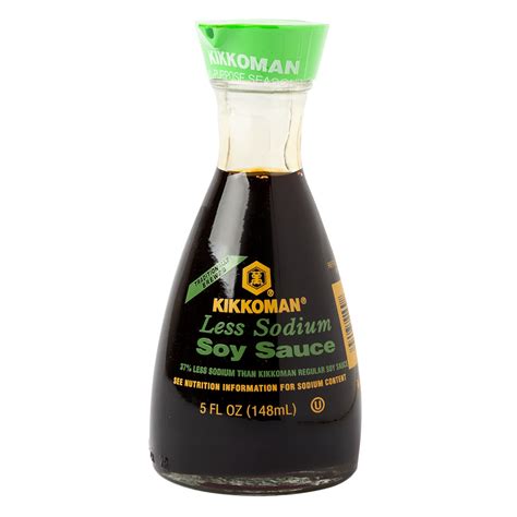 Kikkoman Lite Soy Bottle 64 Ounce Sauce