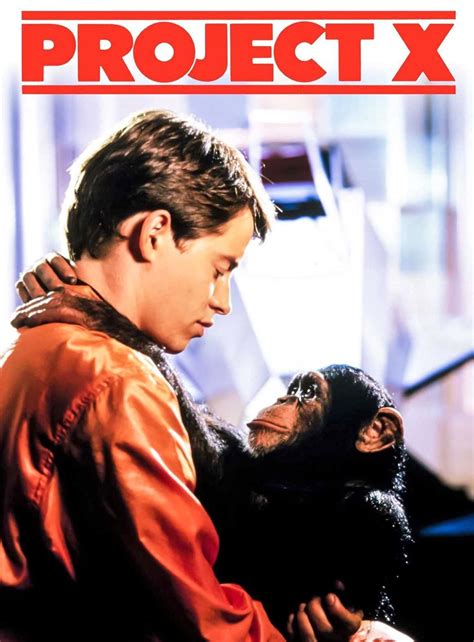 Project X The Chimp Movie With Matthew Broderick And Helen Hunt 1987