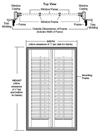 Powerful and easy to use. Interior Measuring - Custom Shutter Company