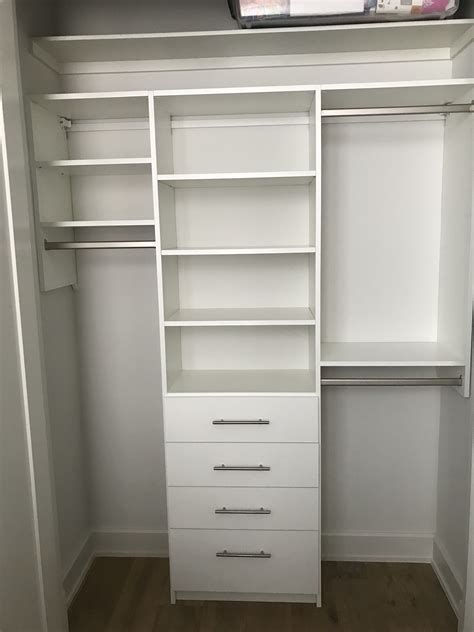 White Contemporary Closet | Reach In Closet | More Space Place | Closet