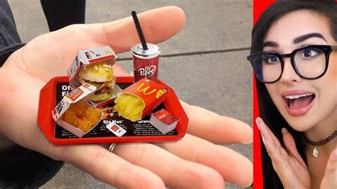 Real Miniature Food And Tiny Cooking You Can Eat Youtube Tiny