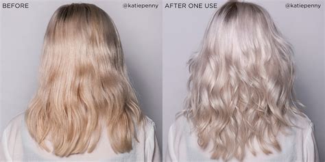 If your hair has a yellow tone, look for purple shampoo. Ce shampooing transformera complètement vos cheveux blonds ...
