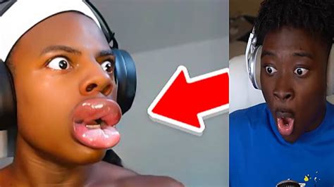 Ishowspeed Tries The Kylie Lip Challenge Reaction Youtube