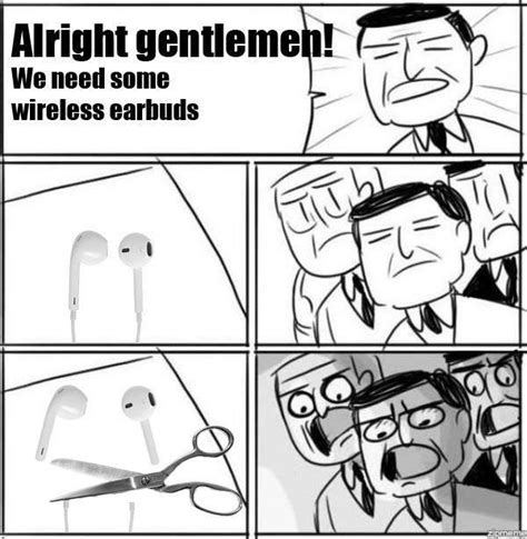 Airpods Comic Apple Airpods Controversy Know Your Meme
