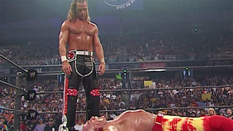 Shawn Michaels Turns On Hulk Hogan Raw July 4 2005 Wwe