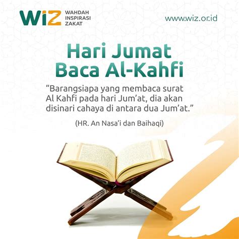 Hari Jumat Baca Al Kahfi Wahdah Inspirasi Zakat