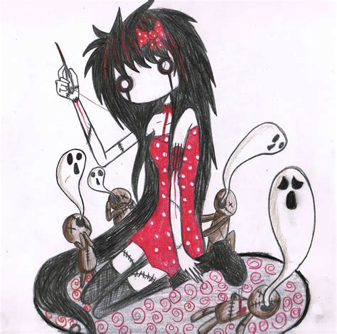 The Emo Girl By Lovelylittlesunshine On Deviantart