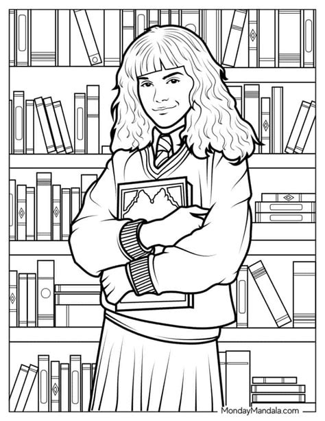 44 Harry Potter Coloring Pages Free Pdf Printables