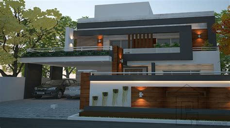 14 Marla Pakistani House Plan 40′ X 80′ House Front Design Duplex