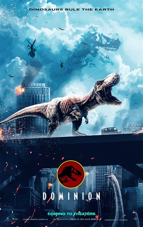 Jurassic World Dominion Poster Rexy T Rex