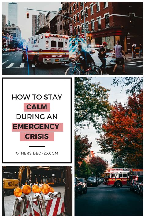How To Stay Calm During An Emergency Crisis Emergency Plan Life