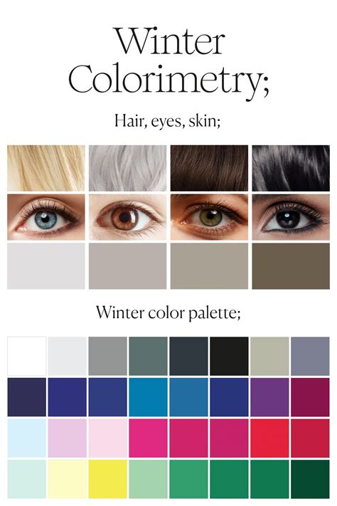 Colour Your Style Colourimetry For Winter Types Lookiero Blog