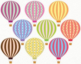 A hot air balloon being carried by the fingerprints of all your guests. Free Printable Balloons - ClipArt Best | Hot air balloon ...