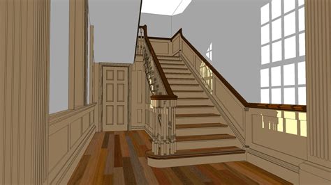 Classical Stair 3d Warehouse