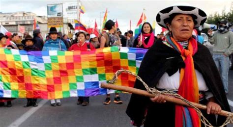 Movimientos Indígenas Exigen Respeto A La Voluntad Popular En Ecuador
