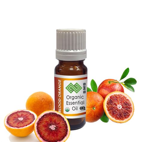 Blood Orange Essential Oil Organic Smsorganics Pure Essential Oils