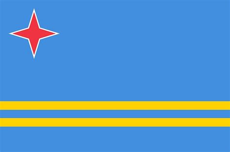 Flag Of Aruba Colors Meaning And Symbol Britannica