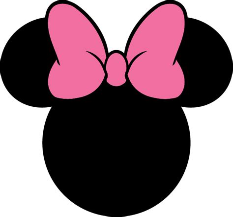 Png Vector Files For Silhouette Ai Cricut Disney Svg Minnie Mouse Head