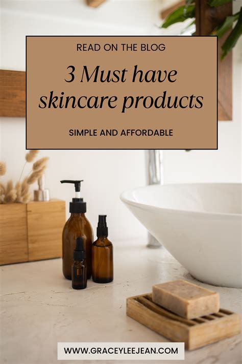 3 Must Have Budget Friendly Skincare Products — Gracey Lee Jean